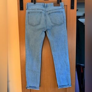 Madewell Men's Light Blue Jeans - Athletic Slim